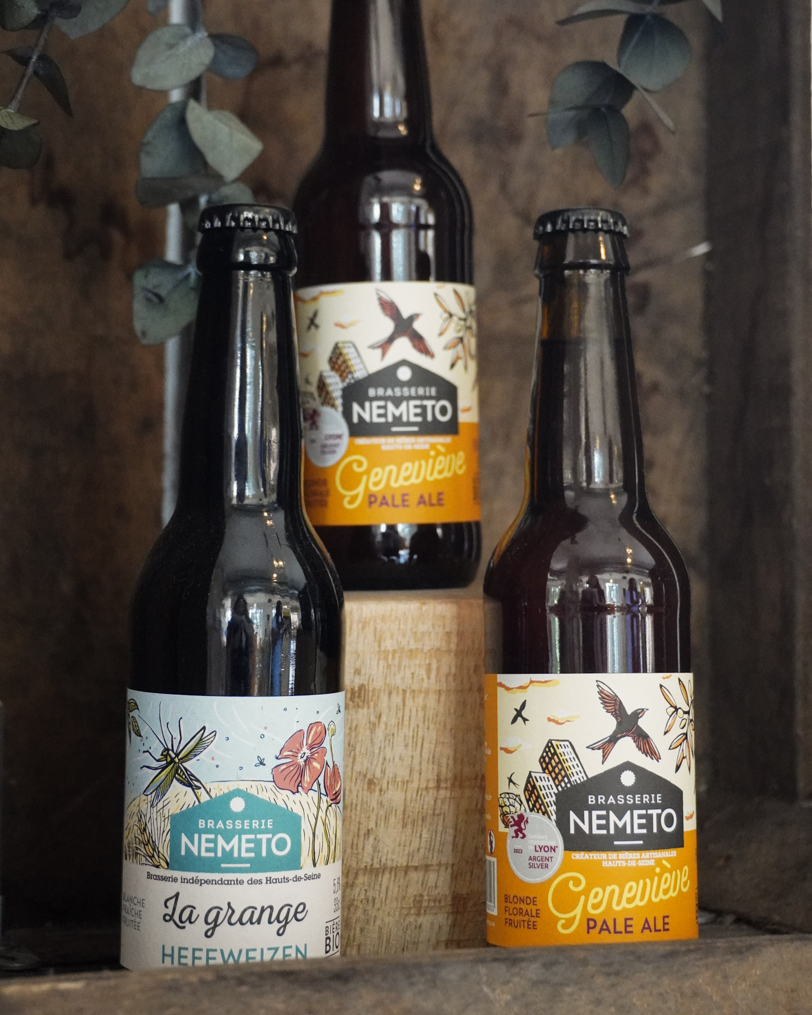 Bières artisanales Nemeto, microbrasserie de Nanterre, servies par United Kitchens